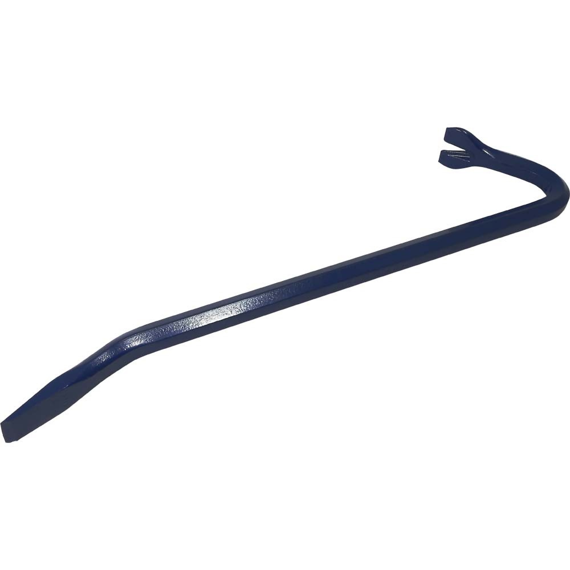 Gray Tools Goose Neck Wrecking Bar, 5/8" Shank X 18" Long, Royal Blue Paint Finish